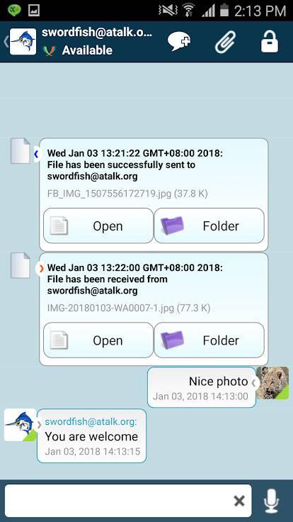 aTalk screenshot 3