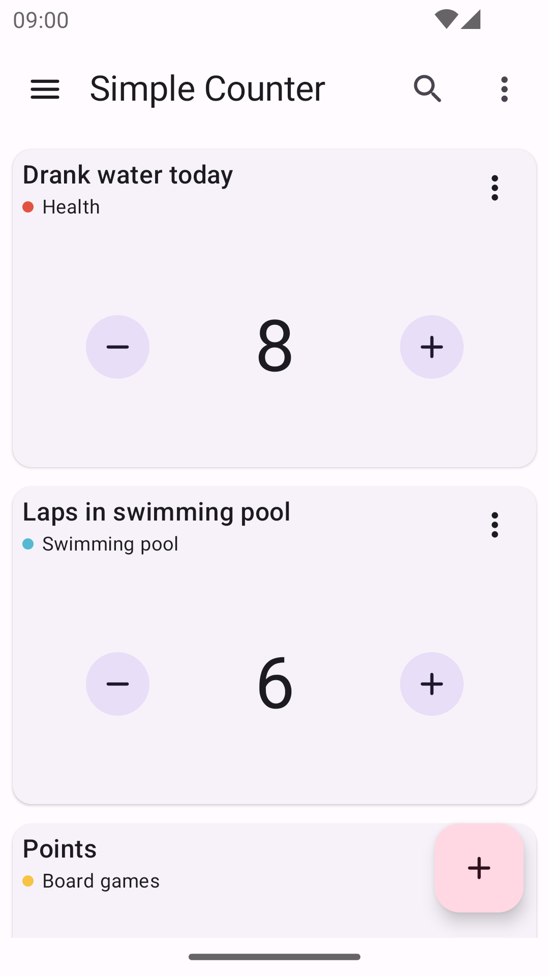 Simple Counter screenshot 1