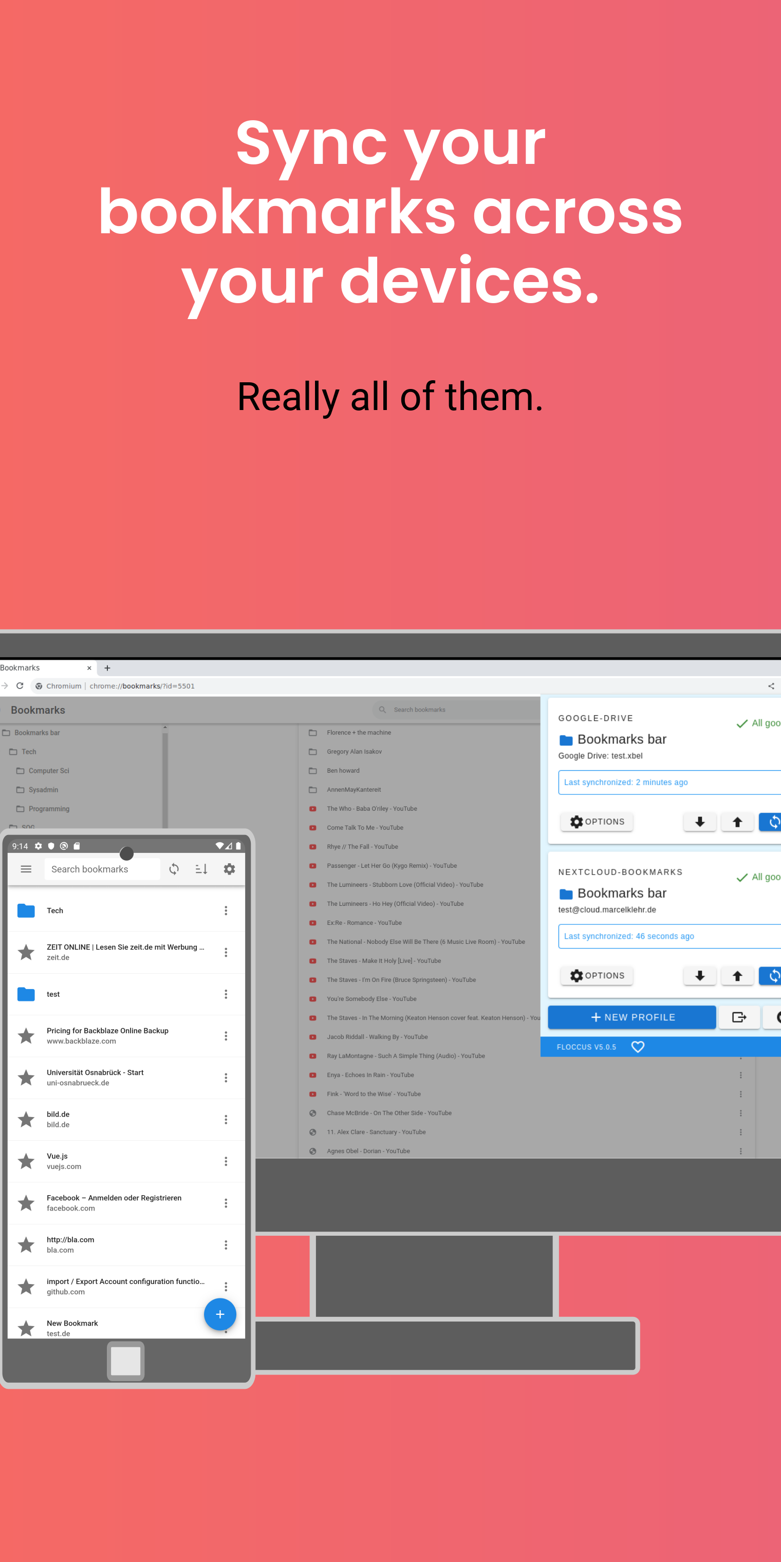 floccus bookmark sync screenshot 1