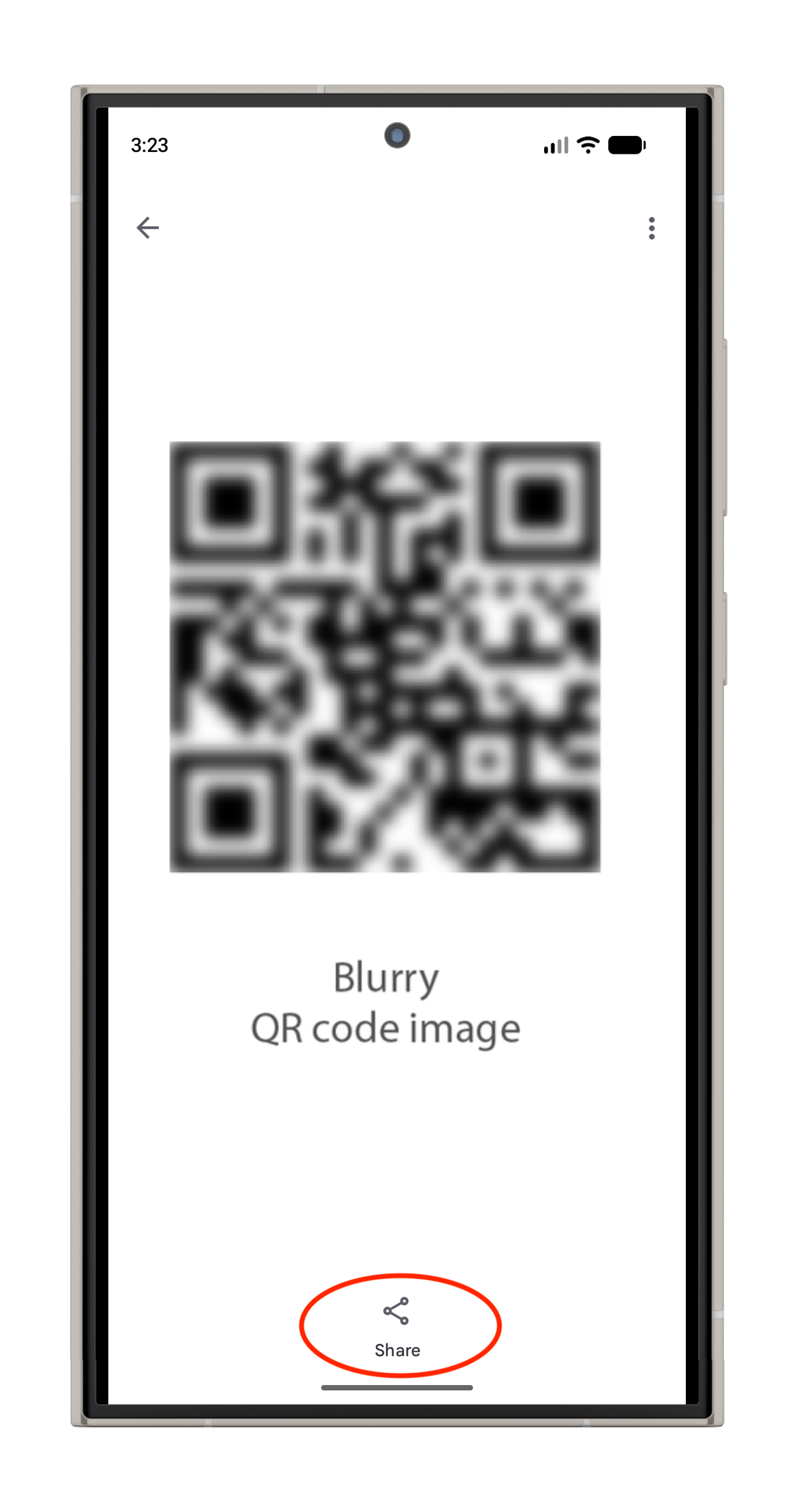 QR Code Displayer screenshot 1
