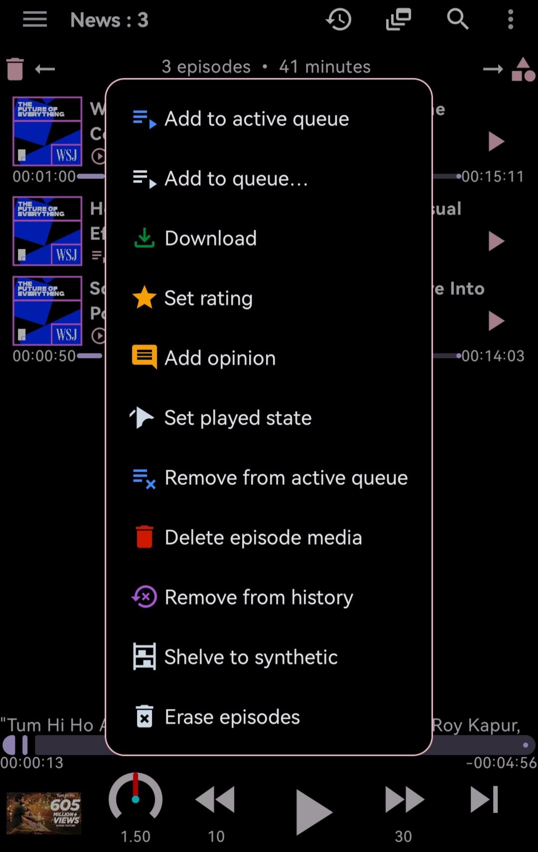 Podcini.X - Podcast instrument screenshot 19