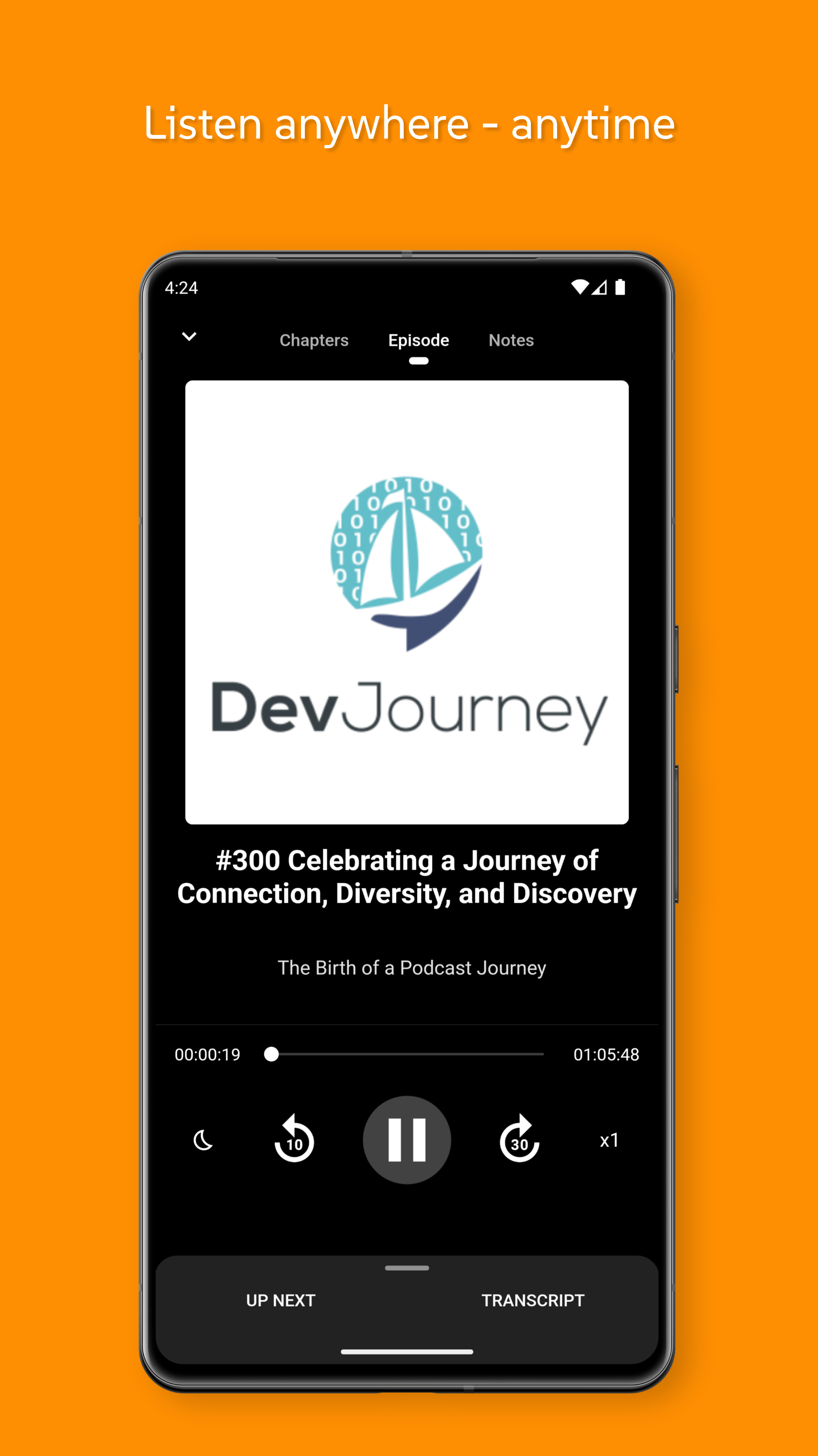 Anytime Podcast Player screenshot 5