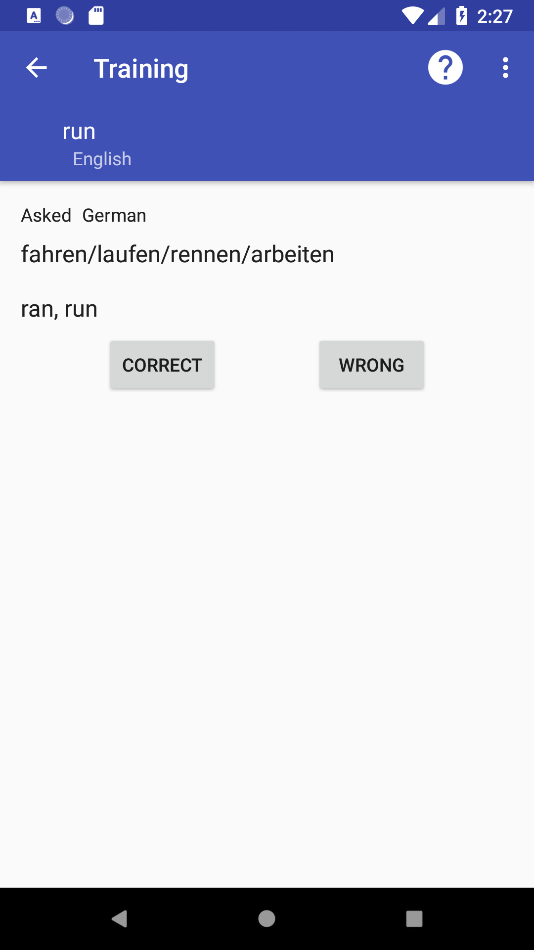 VocableTrainer screenshot 14