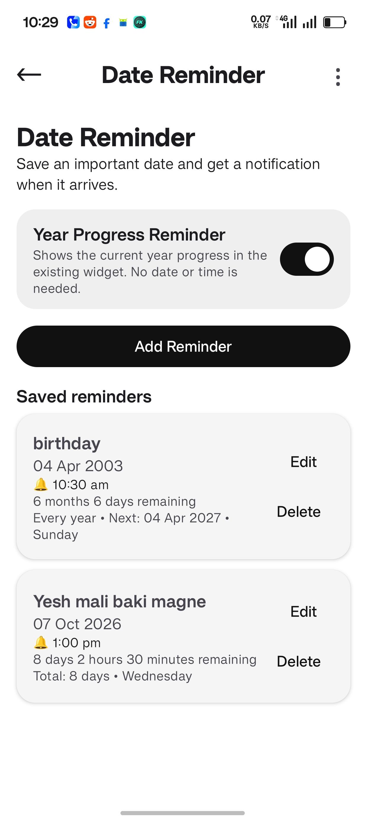 DayCalcy screenshot 4