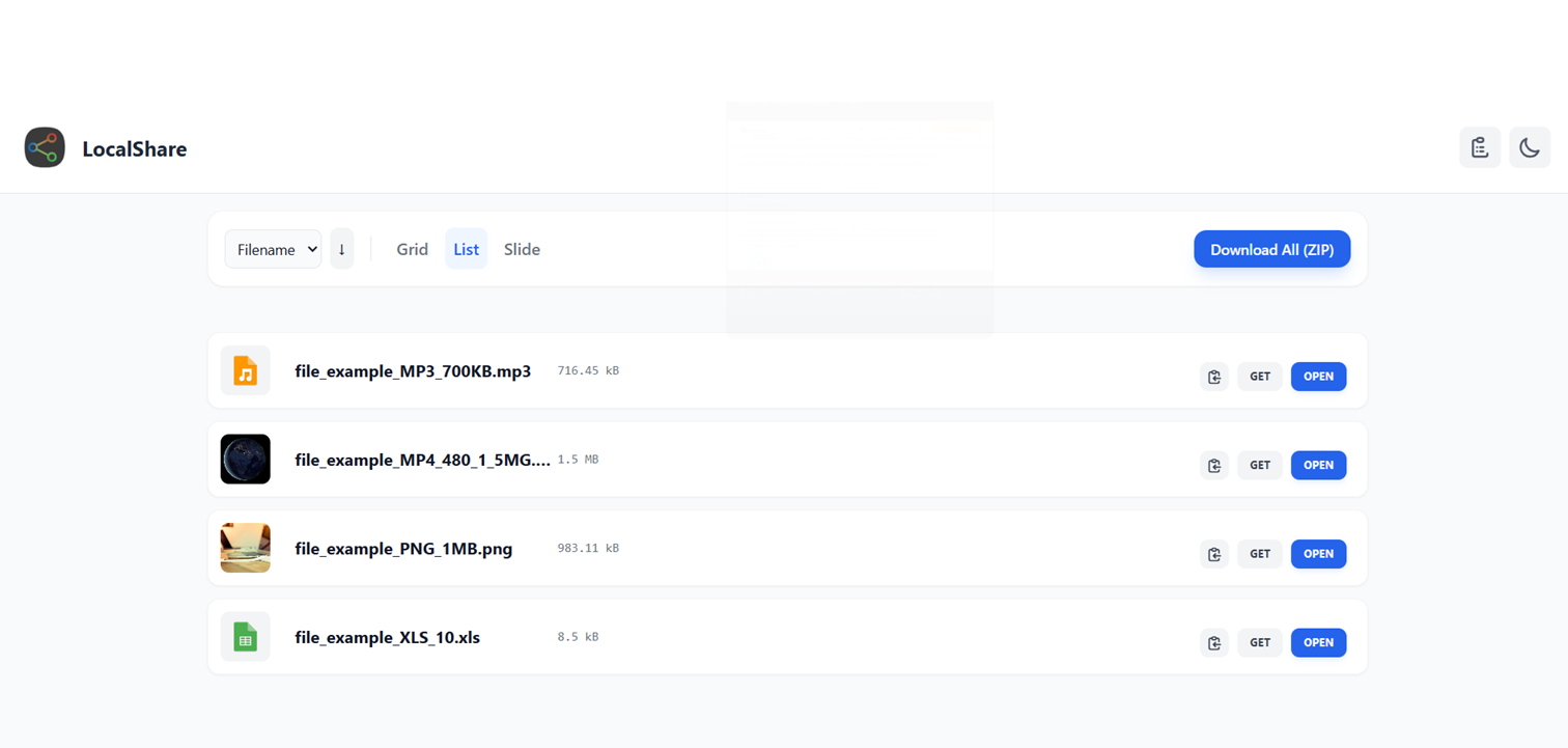 LocalShare screenshot 20
