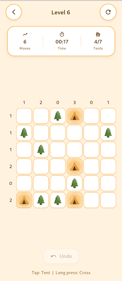 Tents screenshot 2