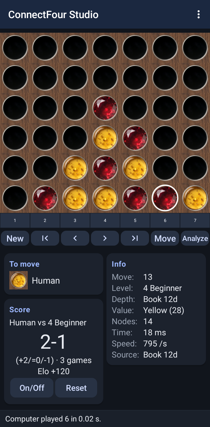 ConnectFour Studio screenshot 2
