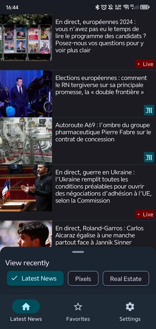 LeMondeRssReader screenshot 4