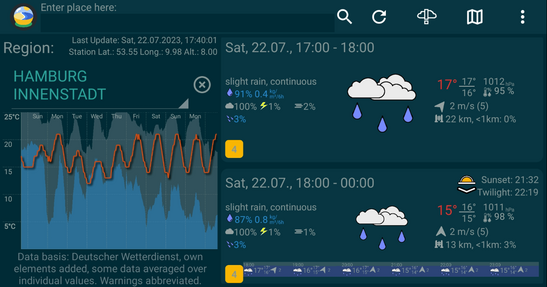 Tiny Weather Forecast Germany screenshot 5