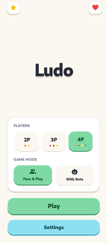 Ludo screenshot 1