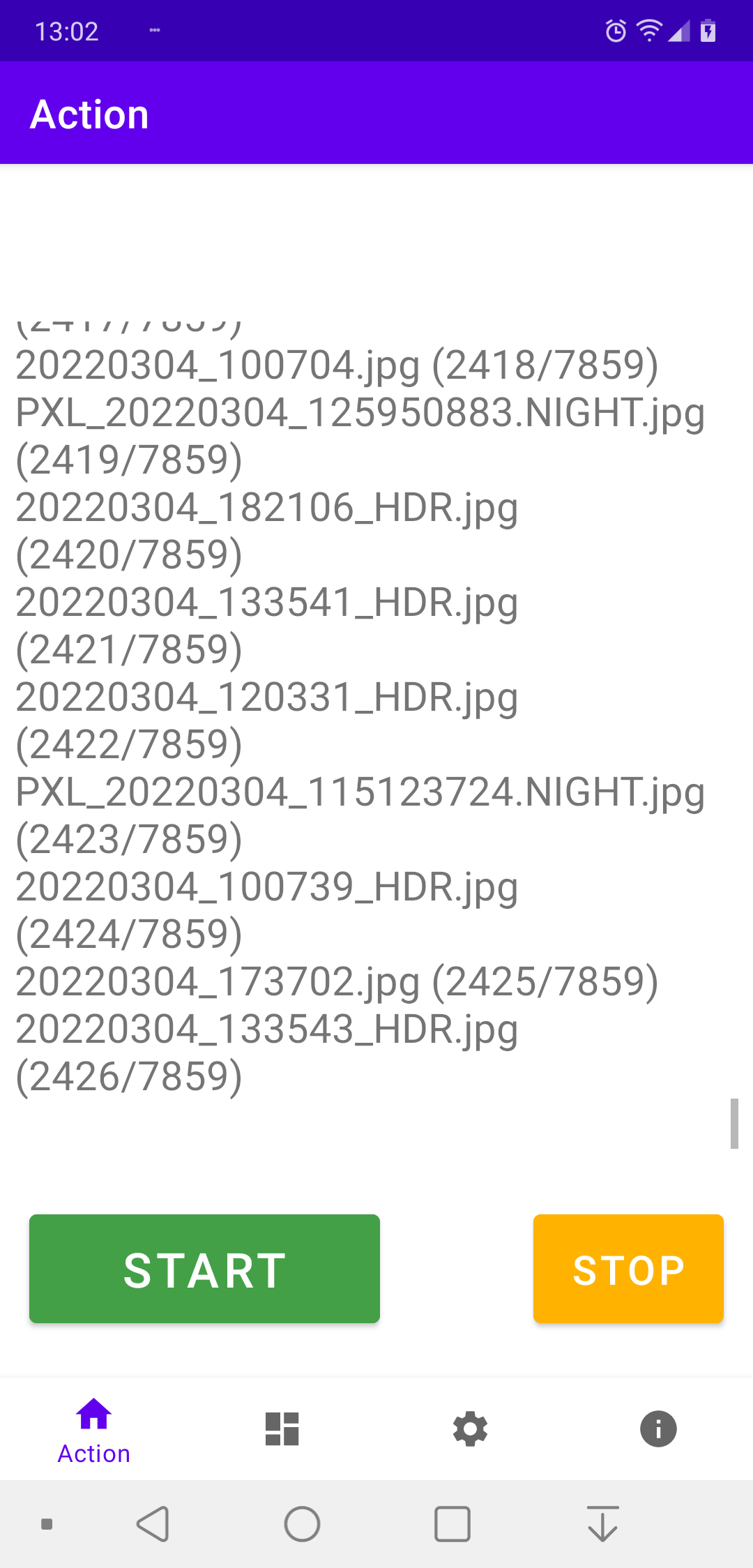 Camera Date Folders screenshot 2