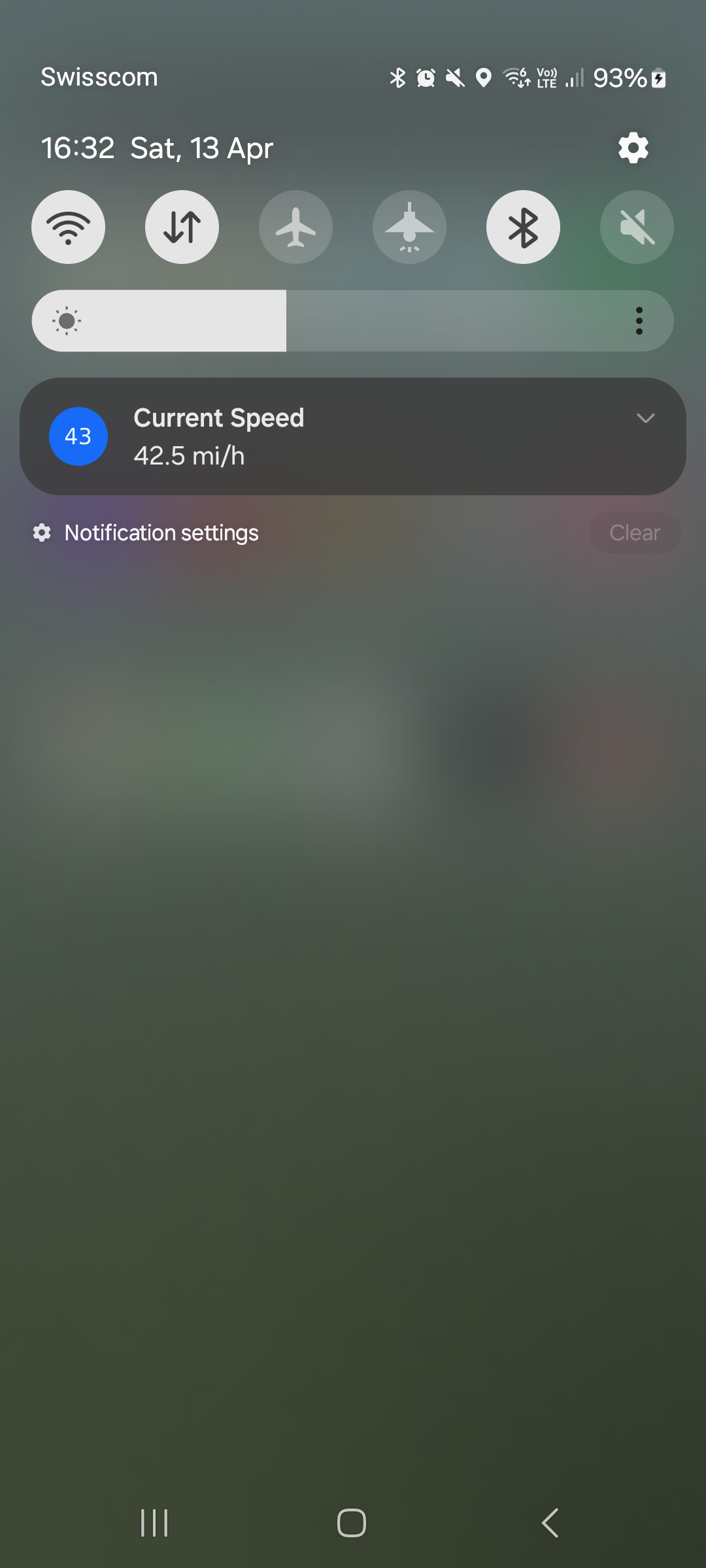 Status Bar Speedometer screenshot 3
