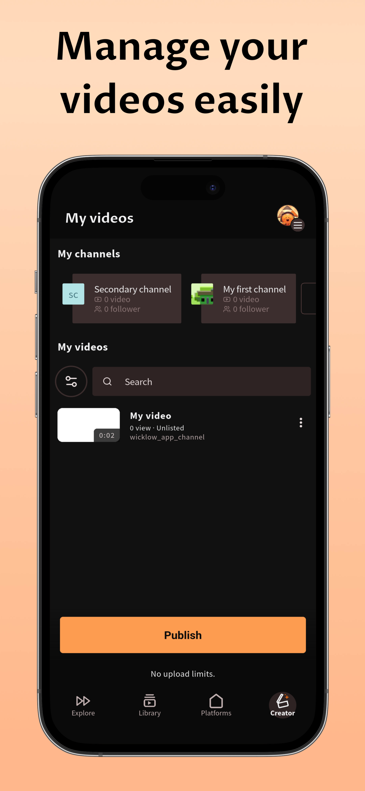 PeerTube screenshot 4