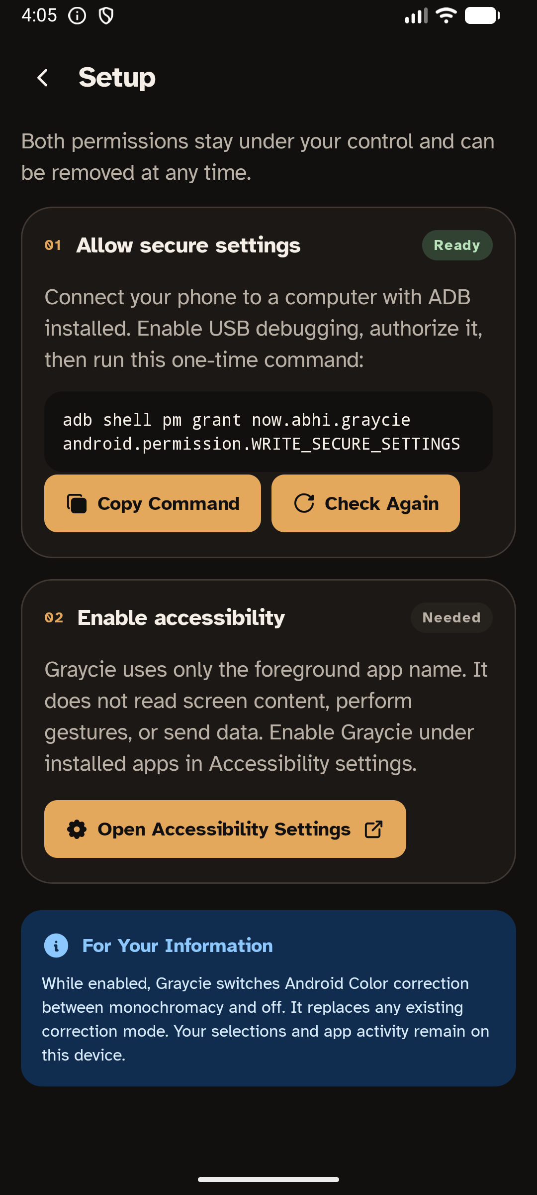Graycie screenshot 4