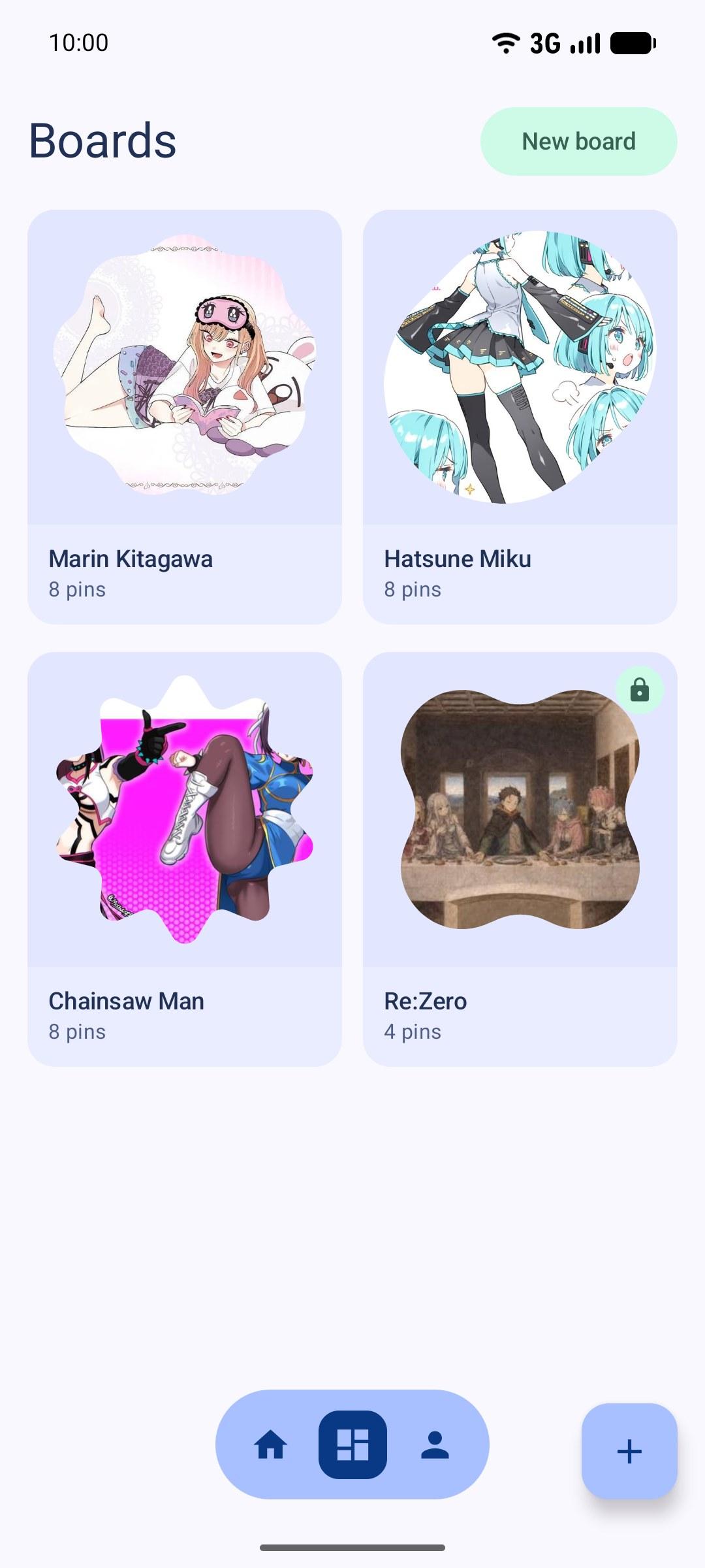 Pinry client screenshot 3