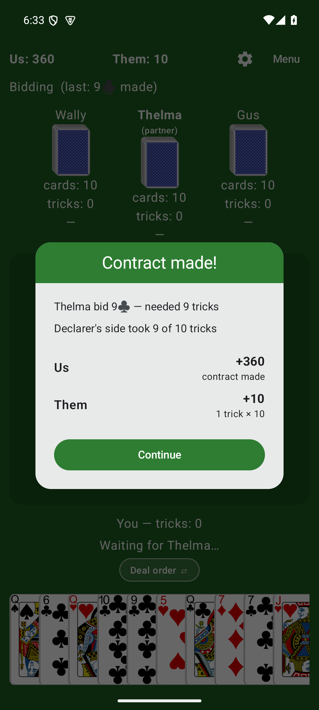 500 - Multiplayer card game screenshot 8