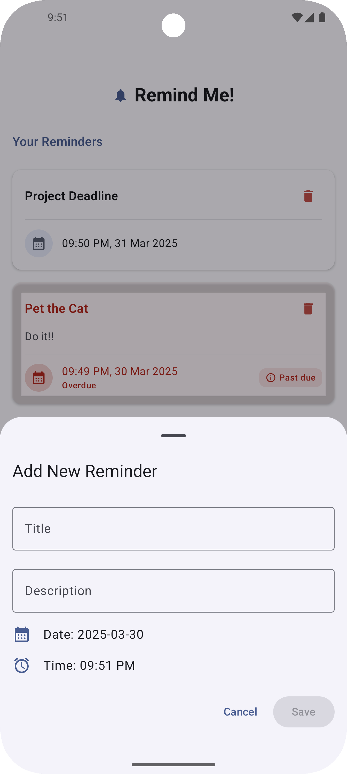 Remind Me! screenshot 3