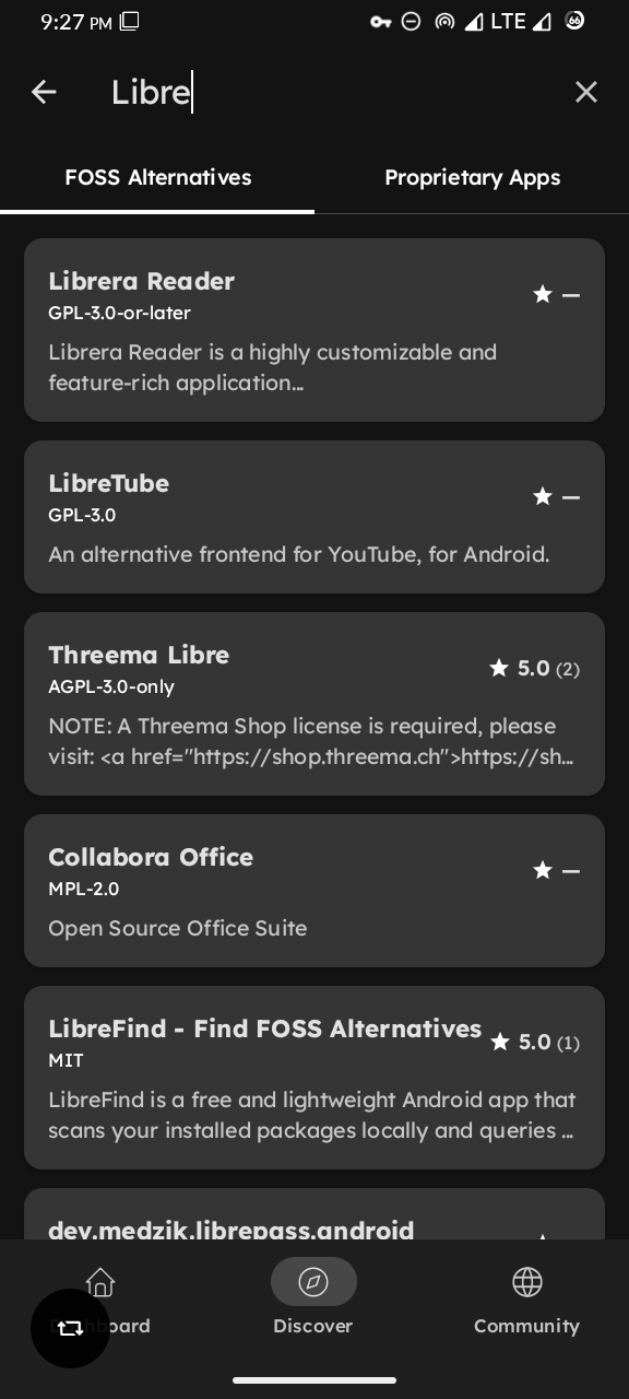 LibreFind - Find FOSS Alternatives screenshot 6