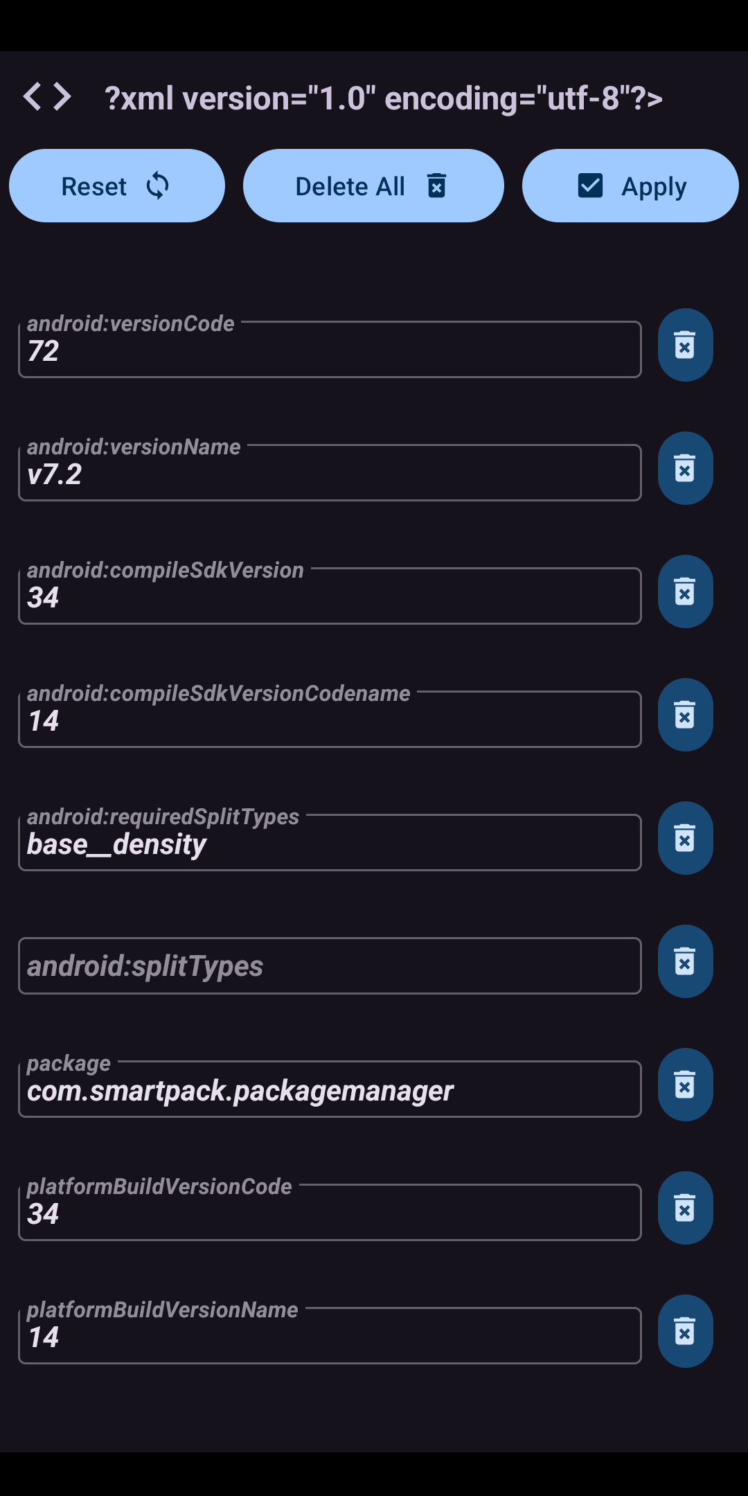 APK Explorer & Editor screenshot 22
