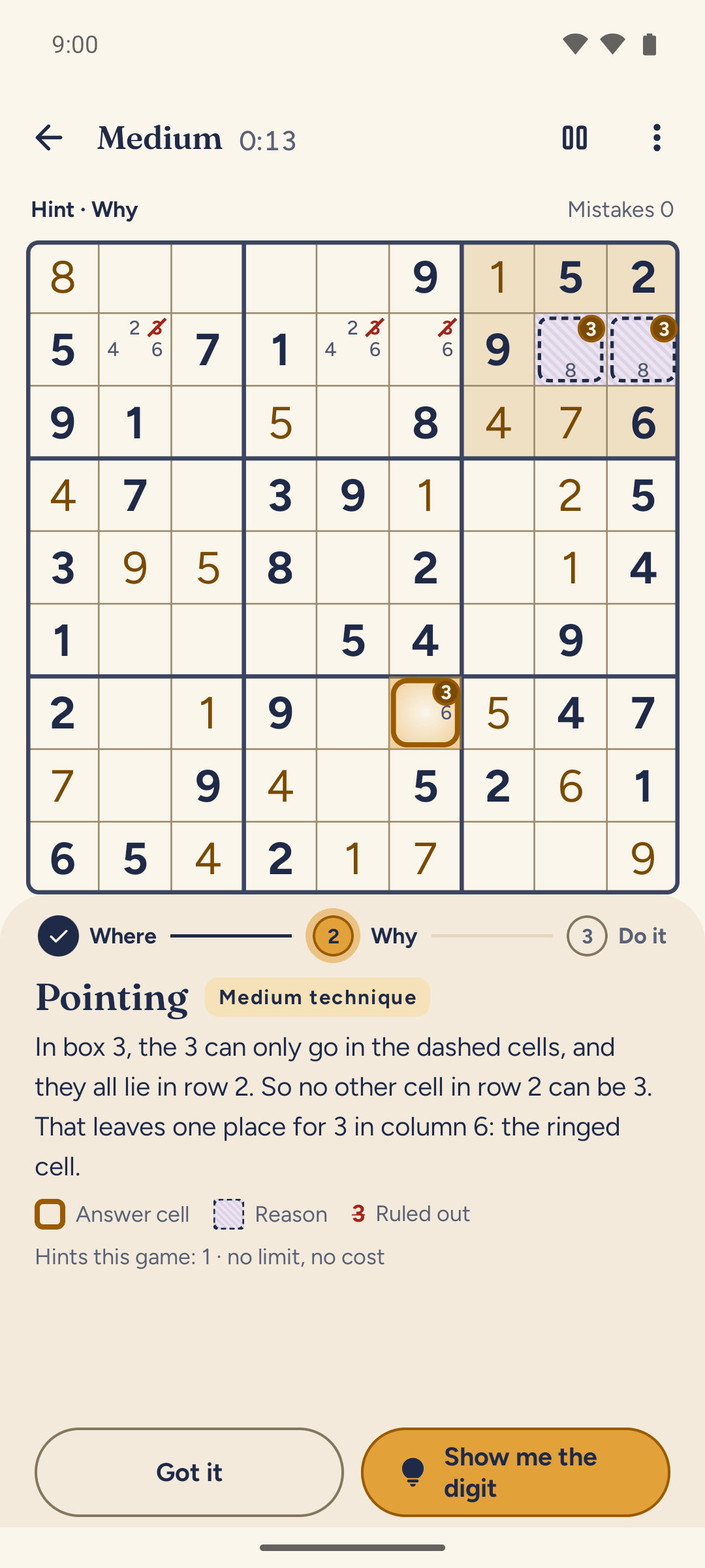 Lantern Sudoku screenshot 2