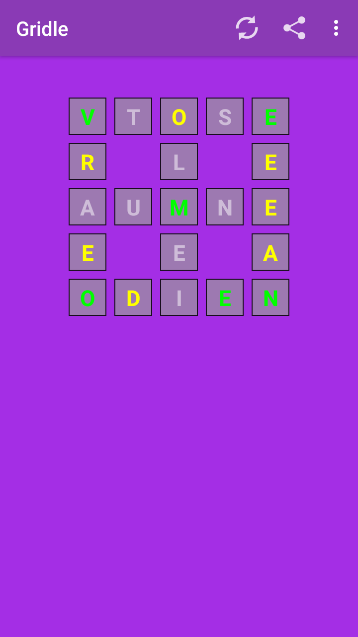 Gridle screenshot 1