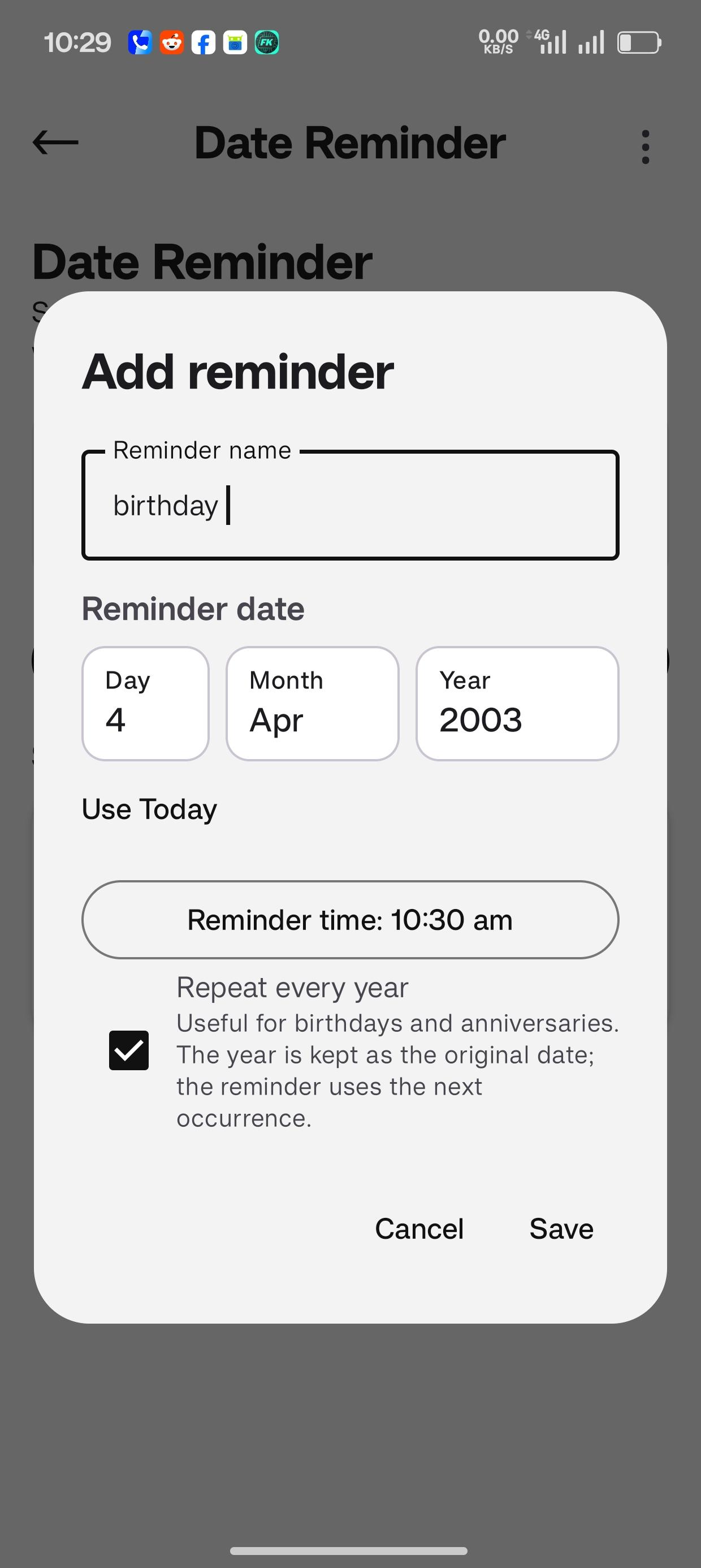 DayCalcy screenshot 5