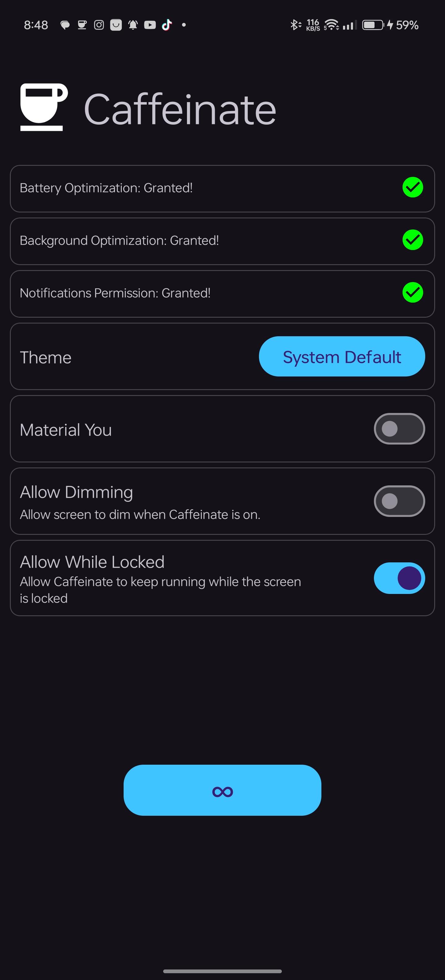 Caffeinate screenshot 12