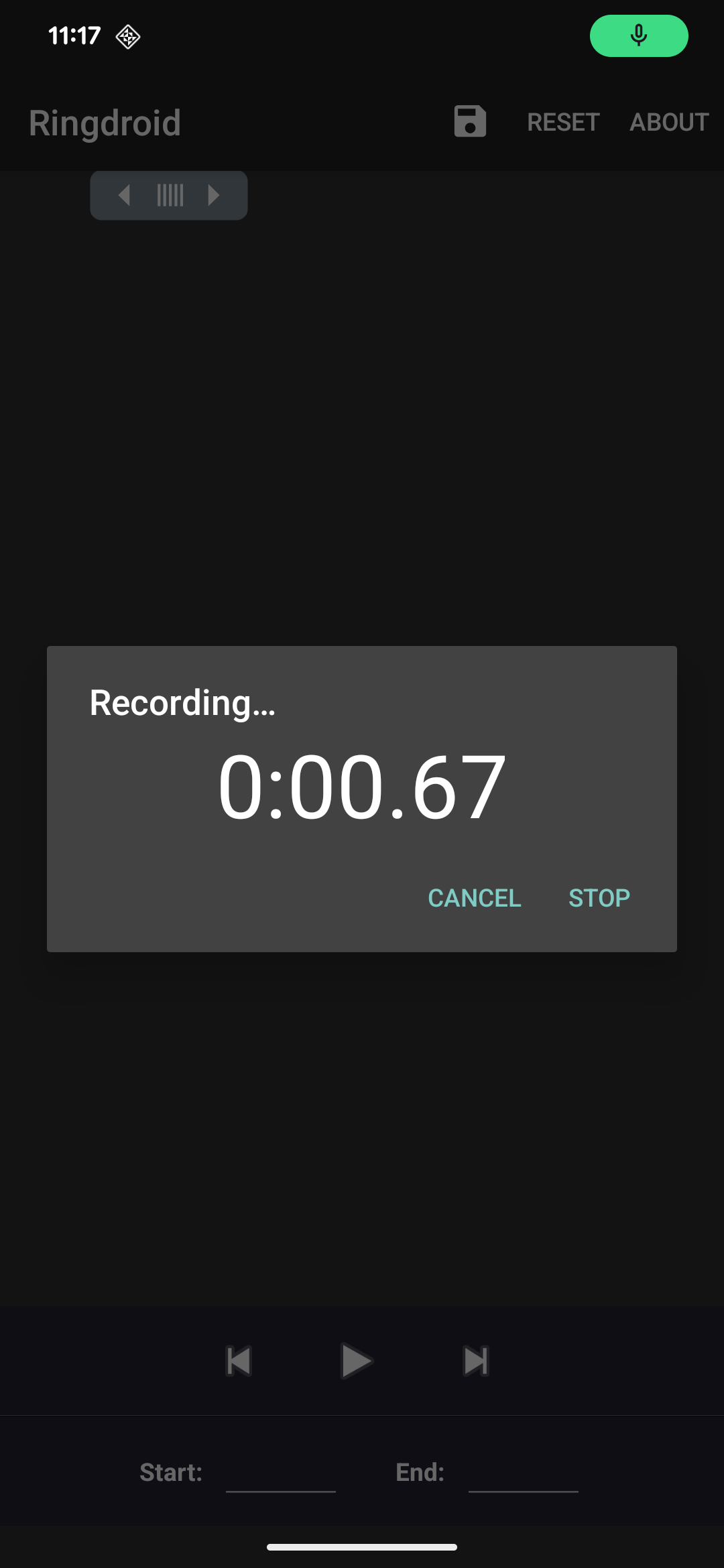 Ringdroid - Ringtone editor screenshot 3