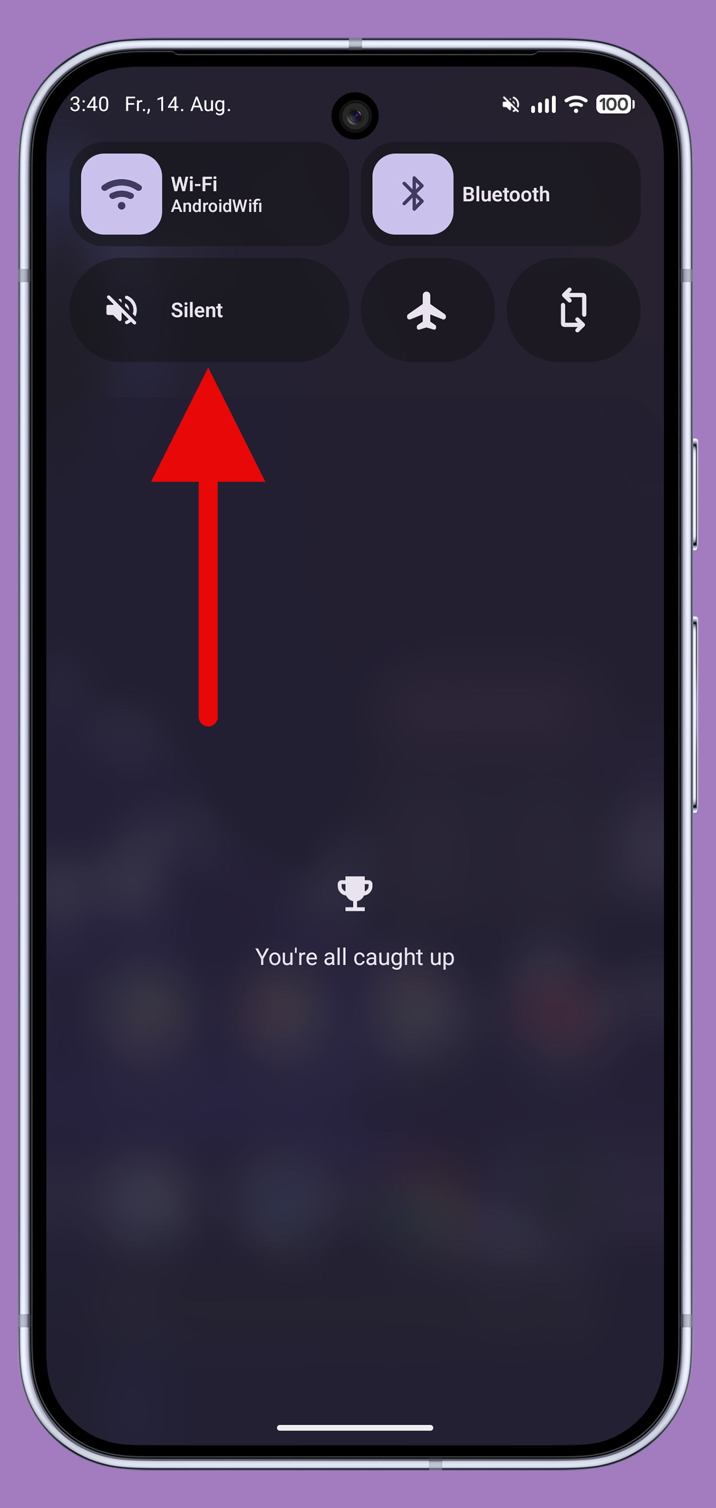 Quick Settings Sound Profile screenshot 3