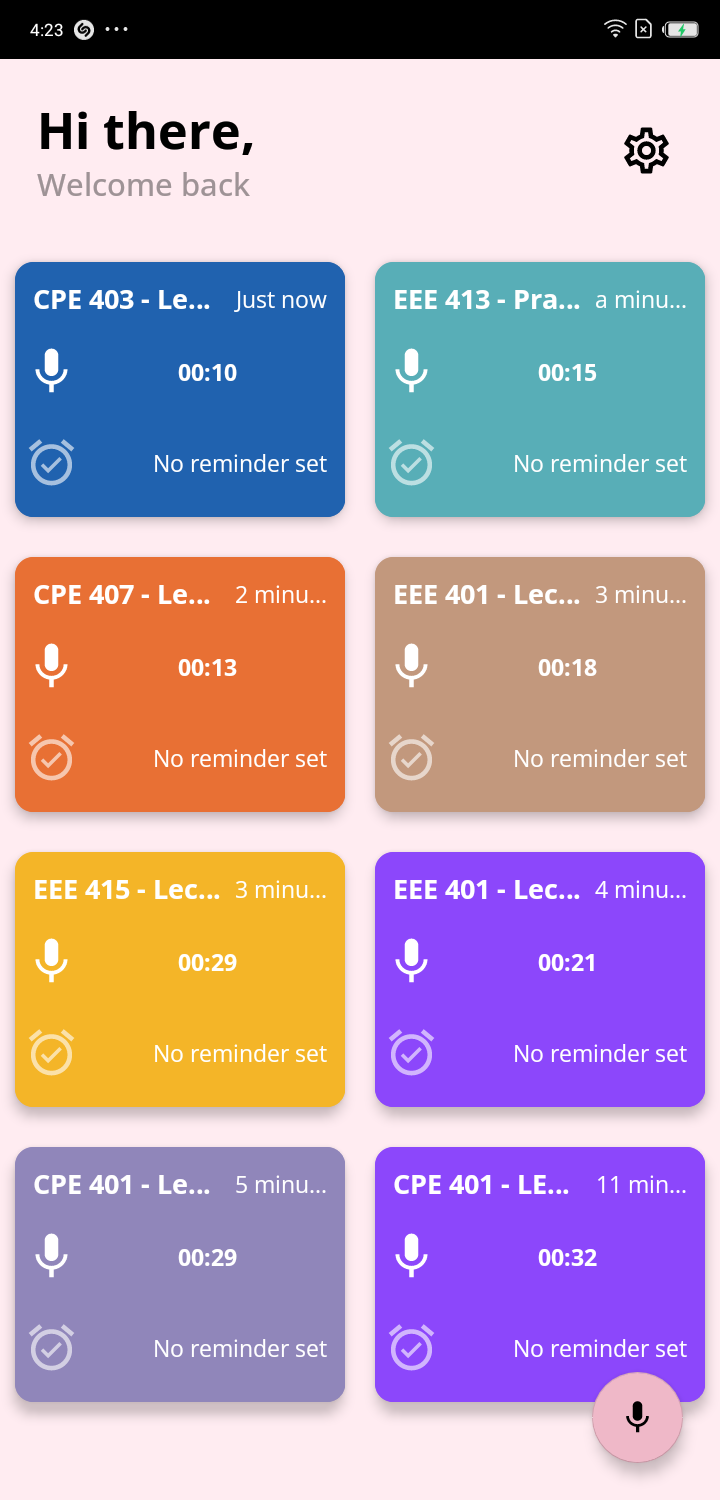 Audio Notes screenshot 8