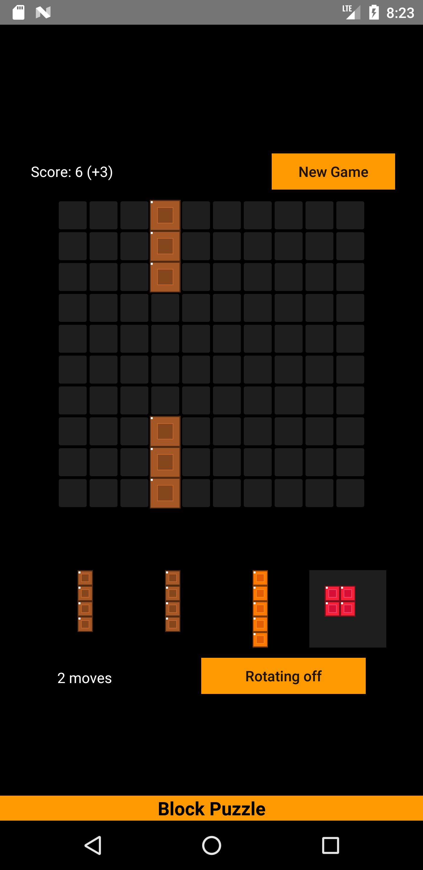 Block Puzzle Stone Wars screenshot 1