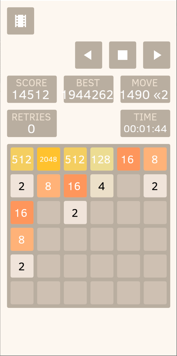 2048 Open Fun Game screenshot 3