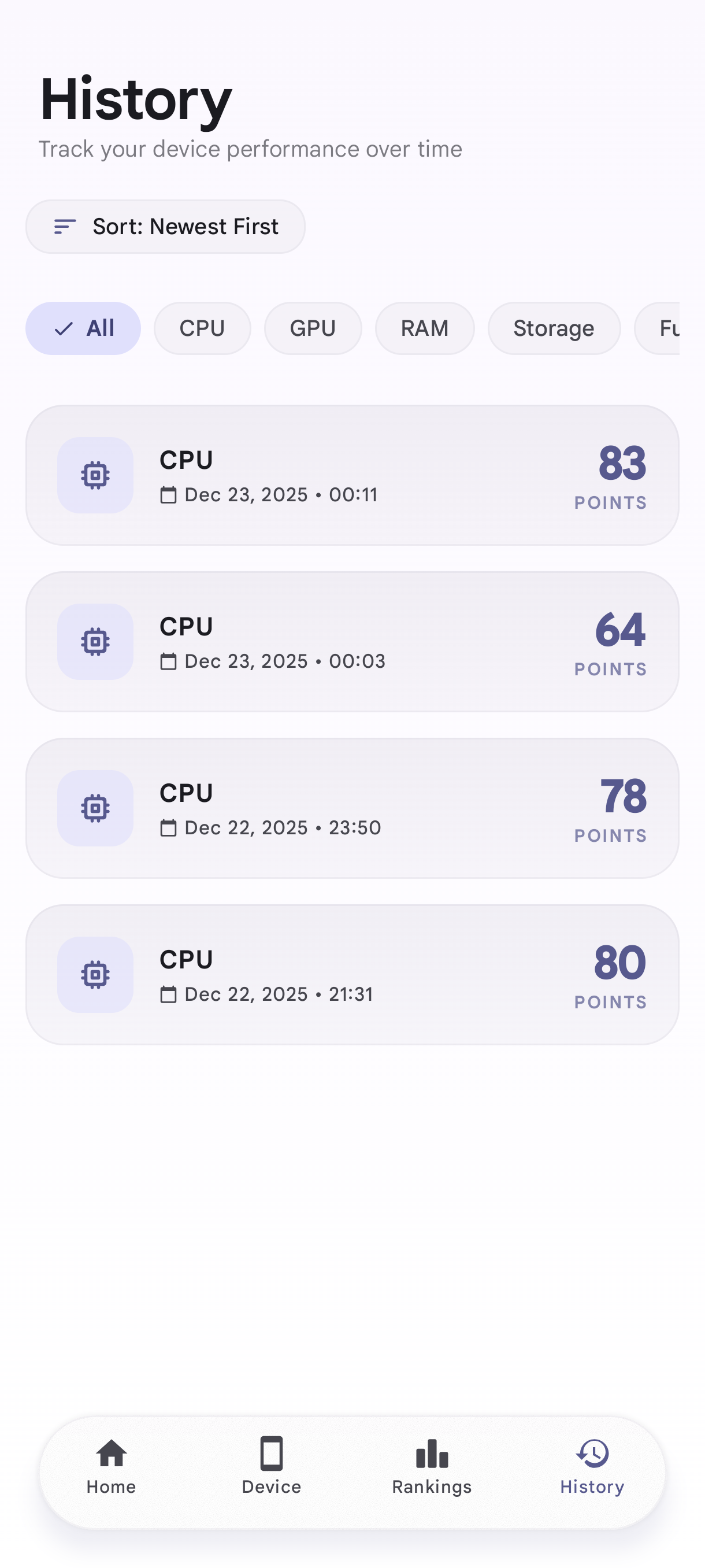 Finalbenchmark 2 - CPU Test screenshot 4