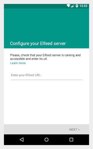 Elfeed Mobile screenshot 1