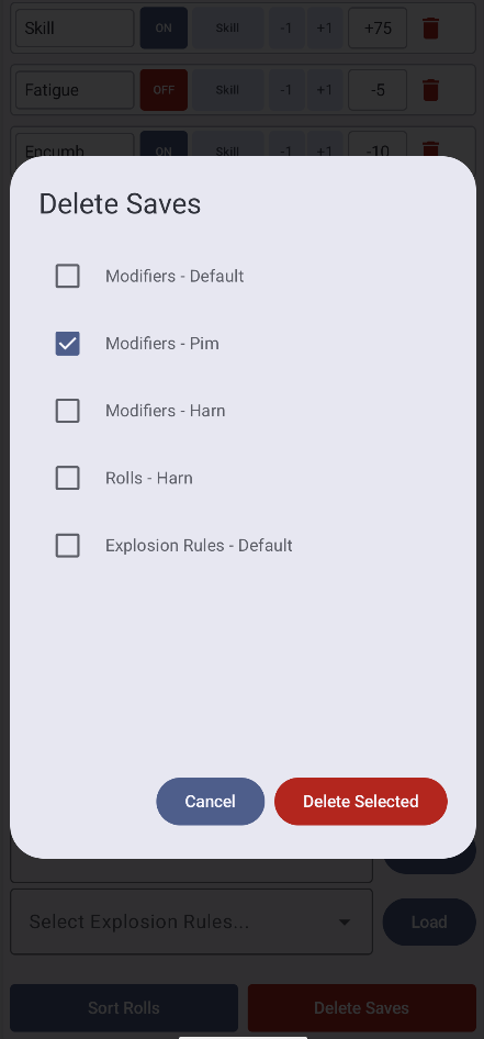 Noppa Dice Roller screenshot 1