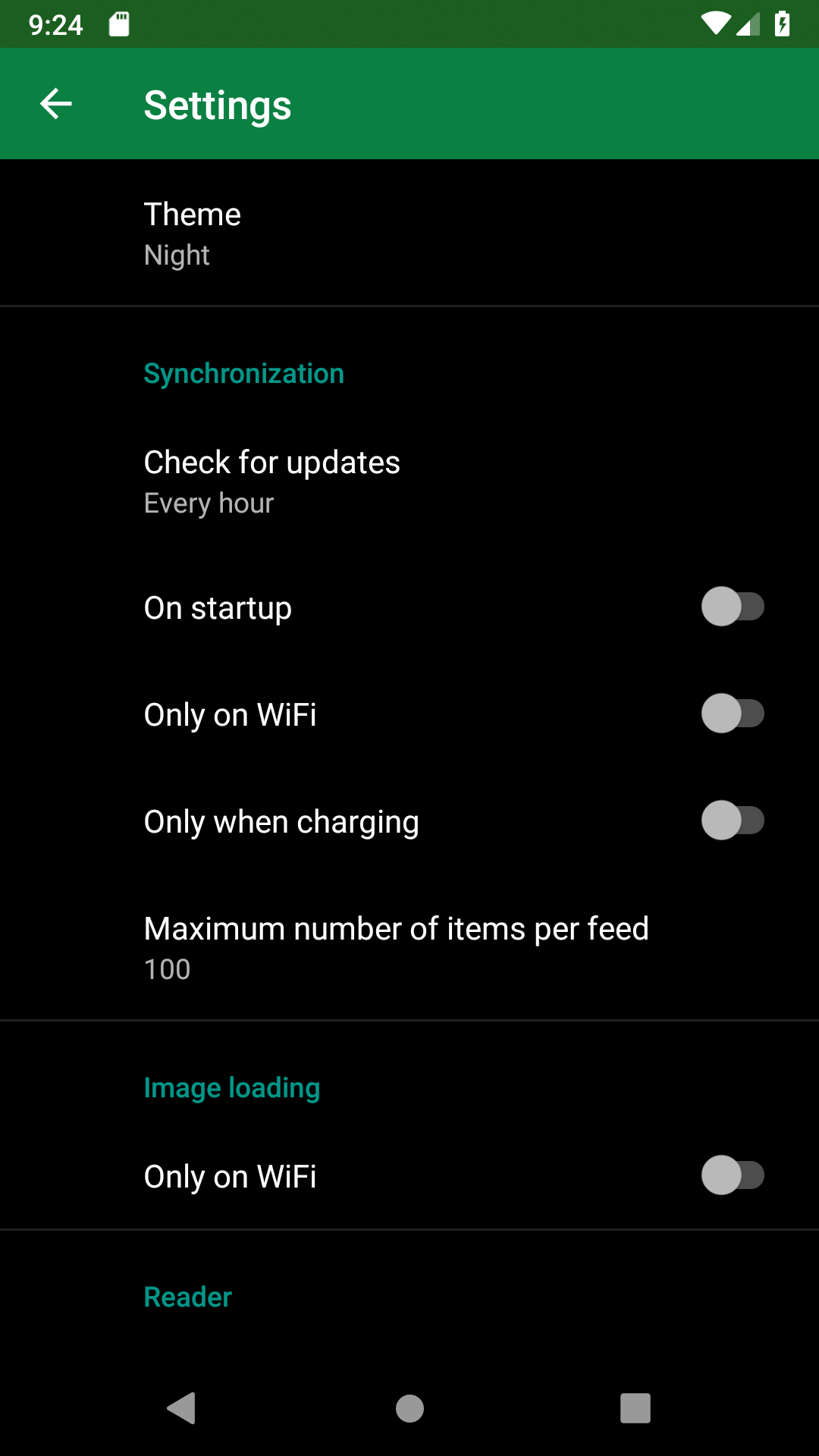 Feeder screenshot 18