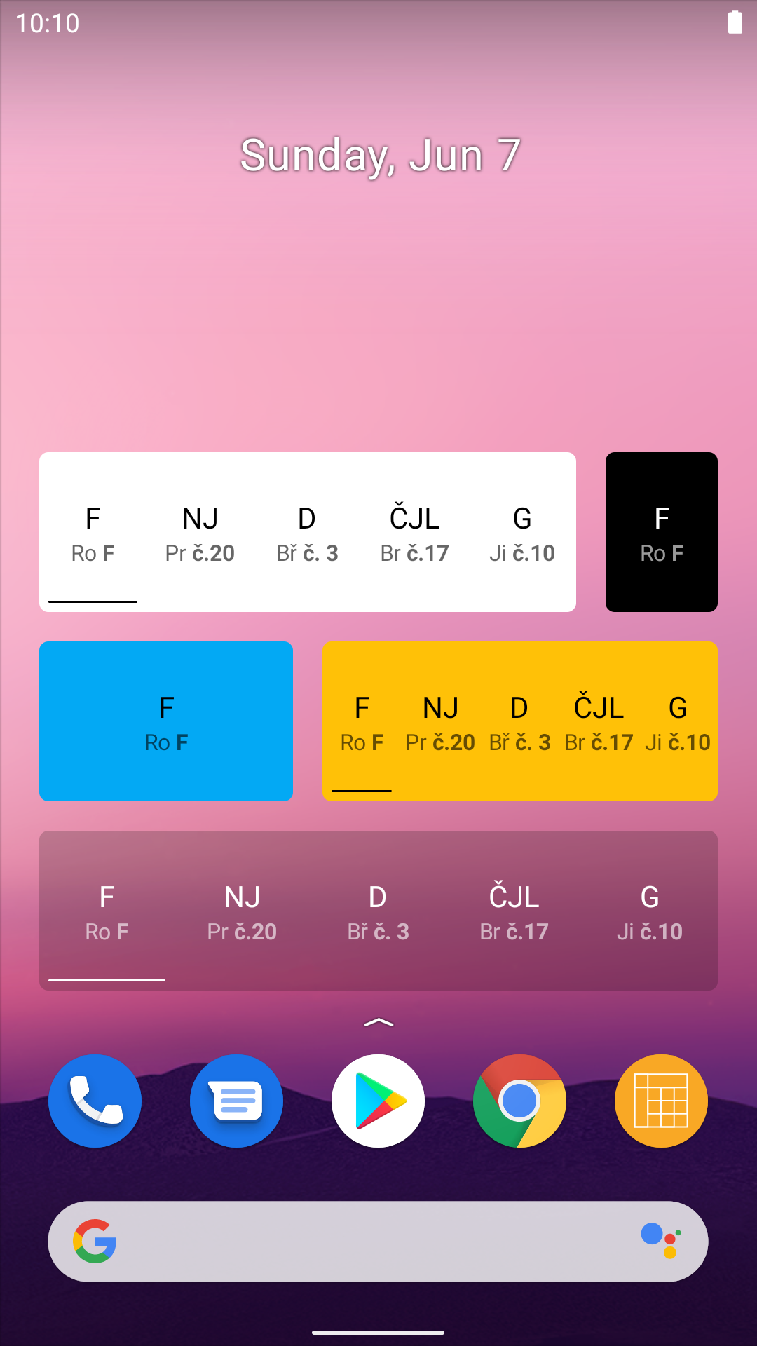 Better Schedule (Bakaláři) screenshot 3