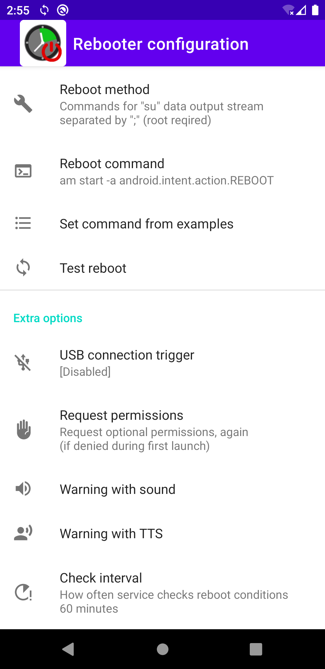 Rebooter screenshot 2