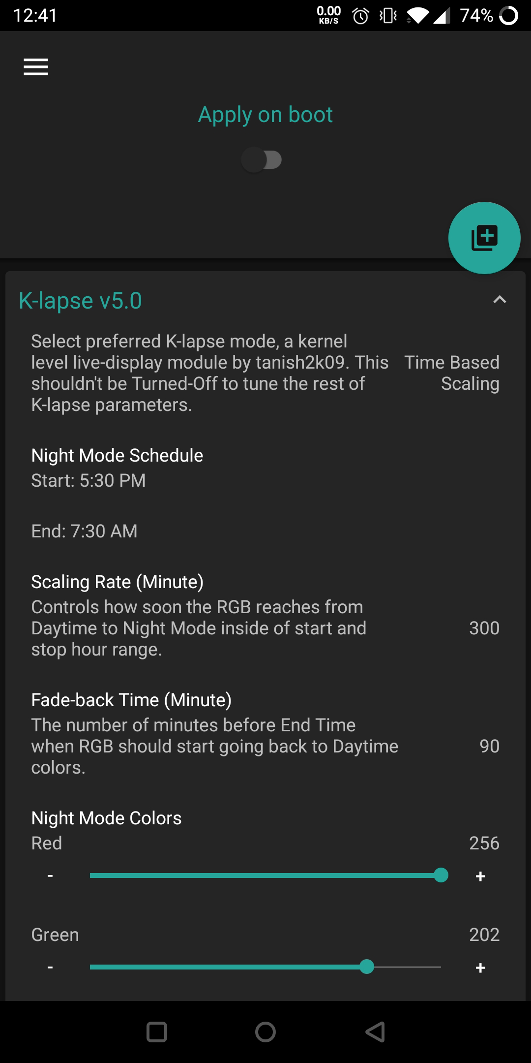 SmartPack-Kernel Manager screenshot 5