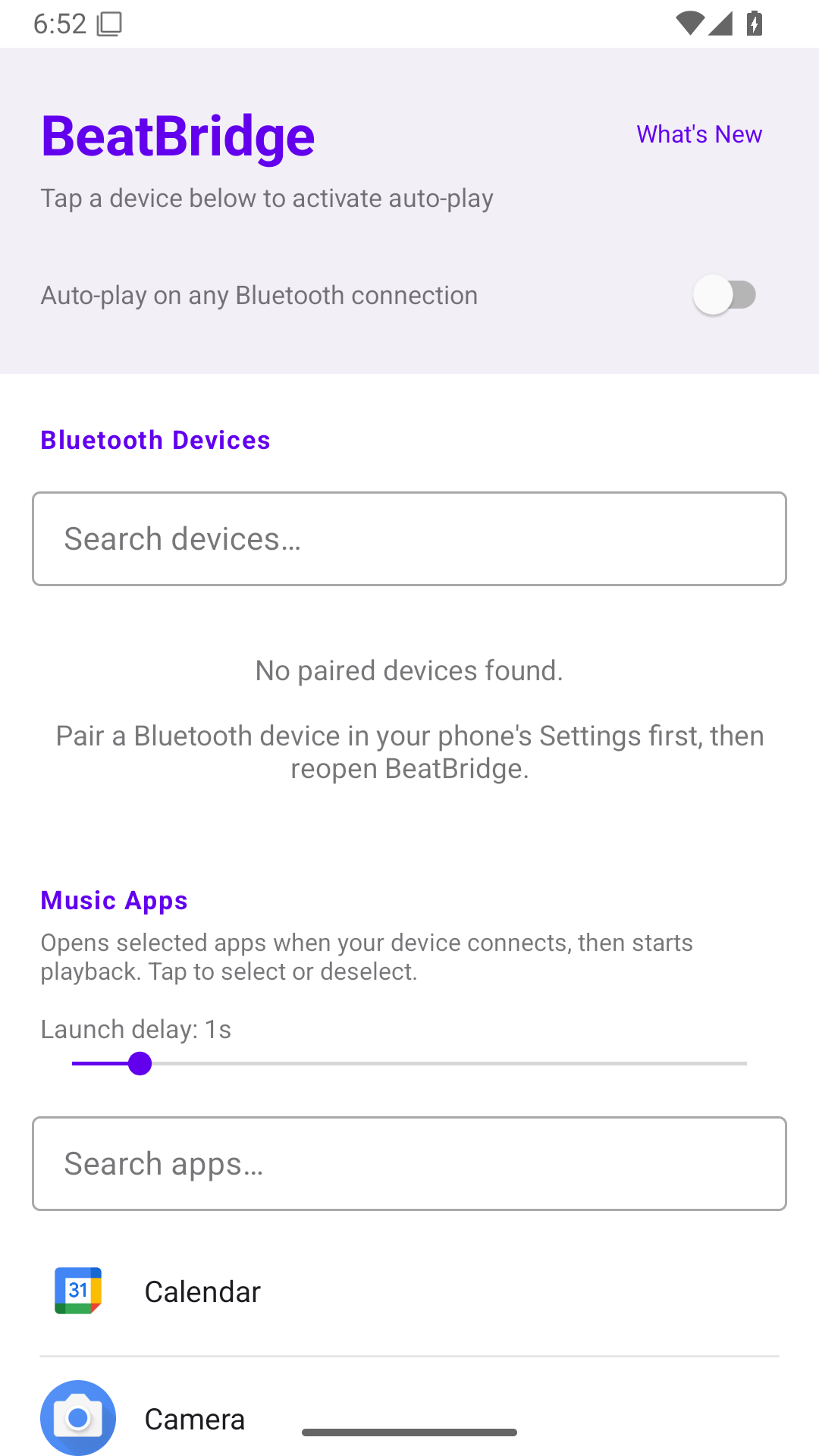 BeatBridge: Bluetooth Music screenshot 1