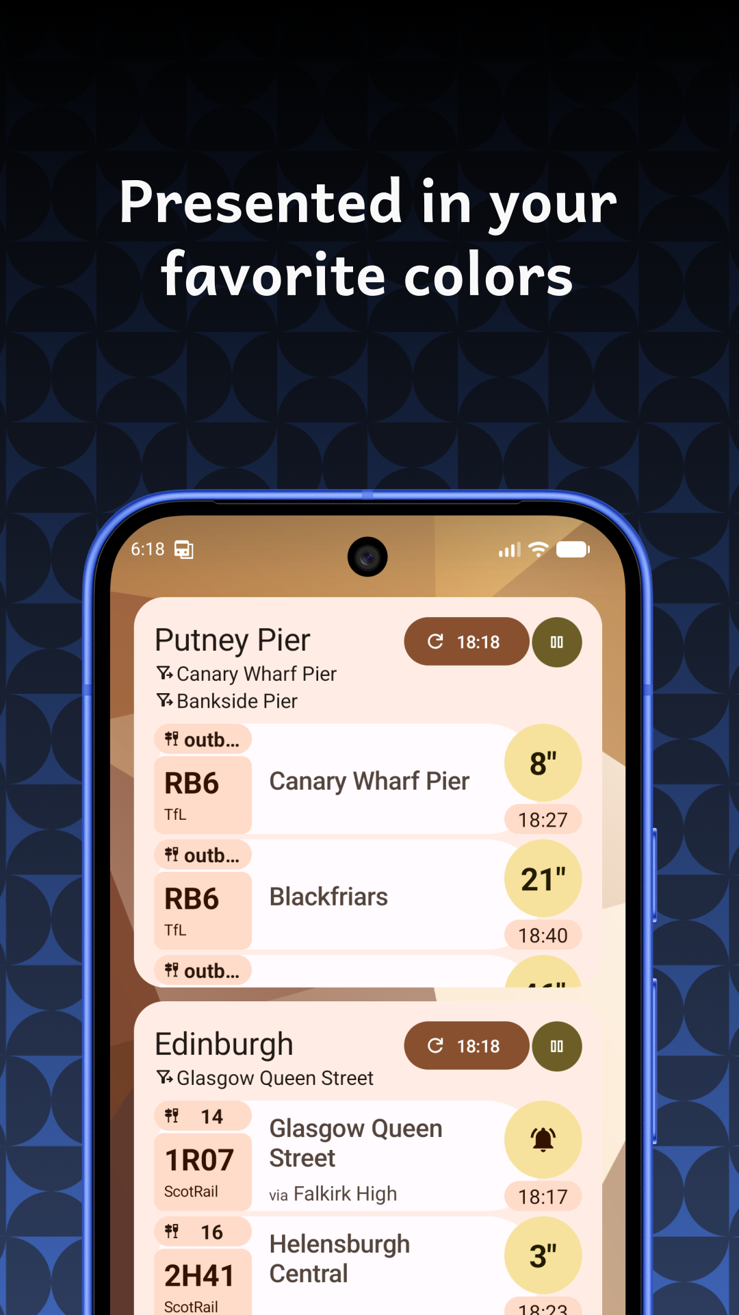 Transport Widgets screenshot 5