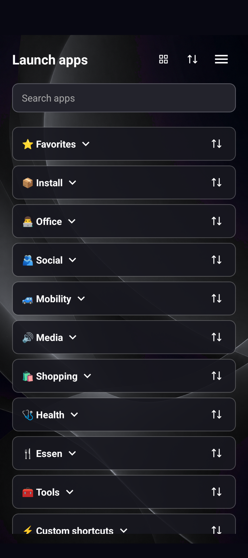 AppStow screenshot 2