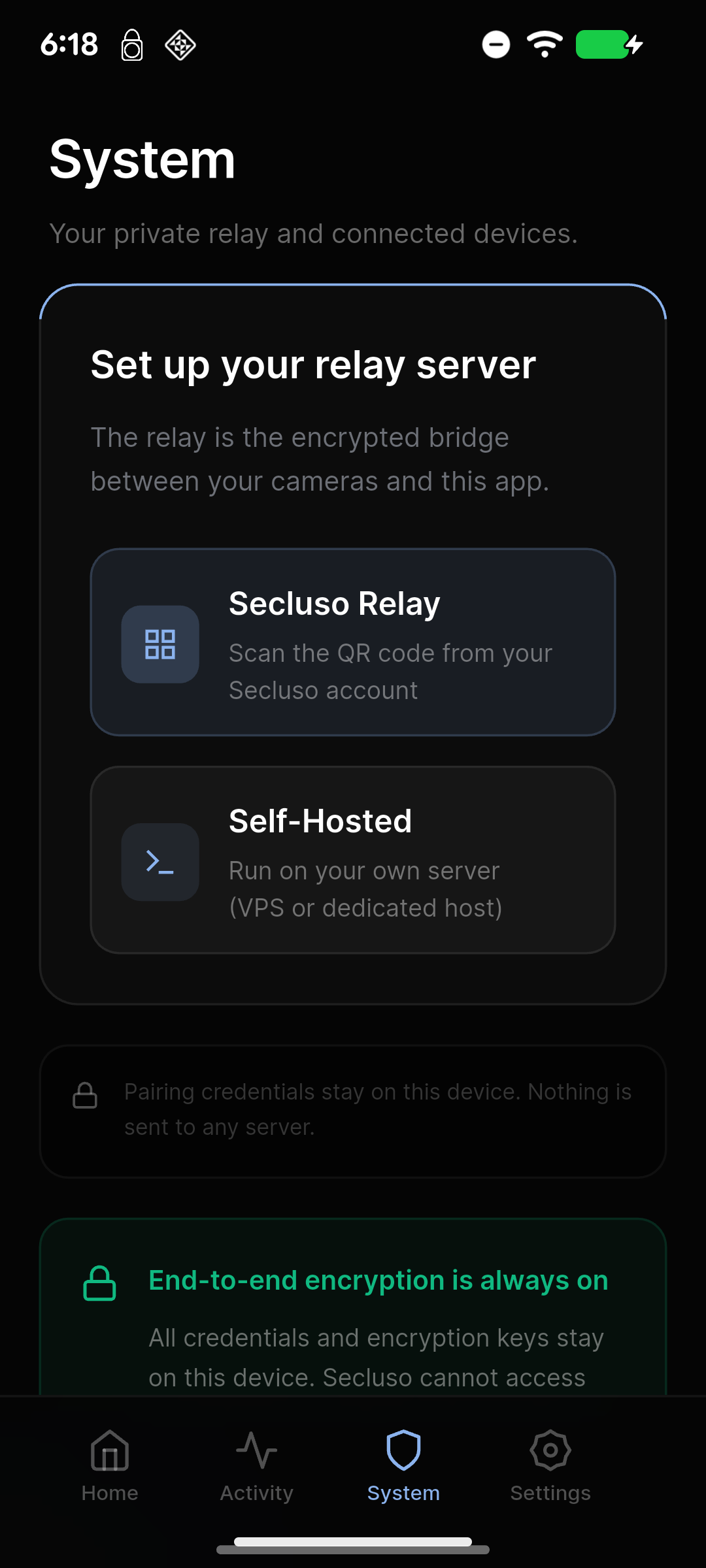 Secluso screenshot 2