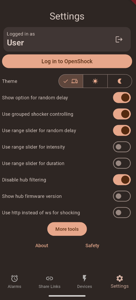 ShockAlarm screenshot 2