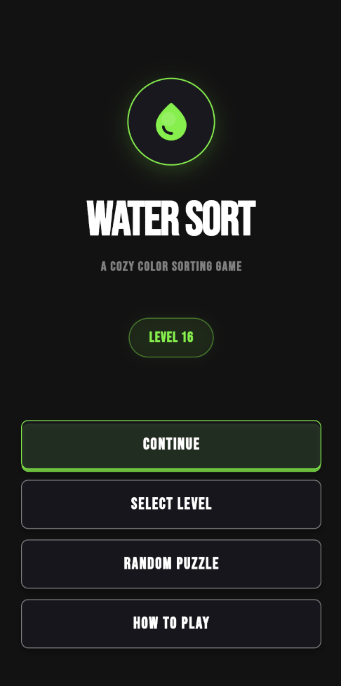 Water Sort screenshot 1