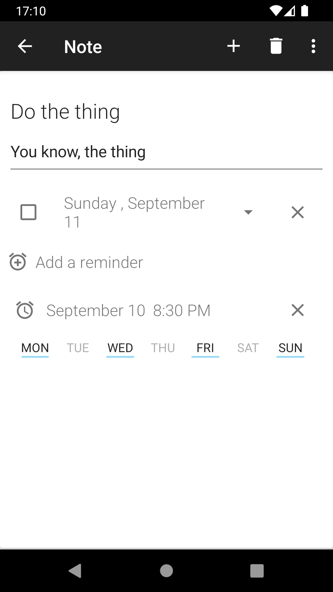 NoNonsense Notes screenshot 3