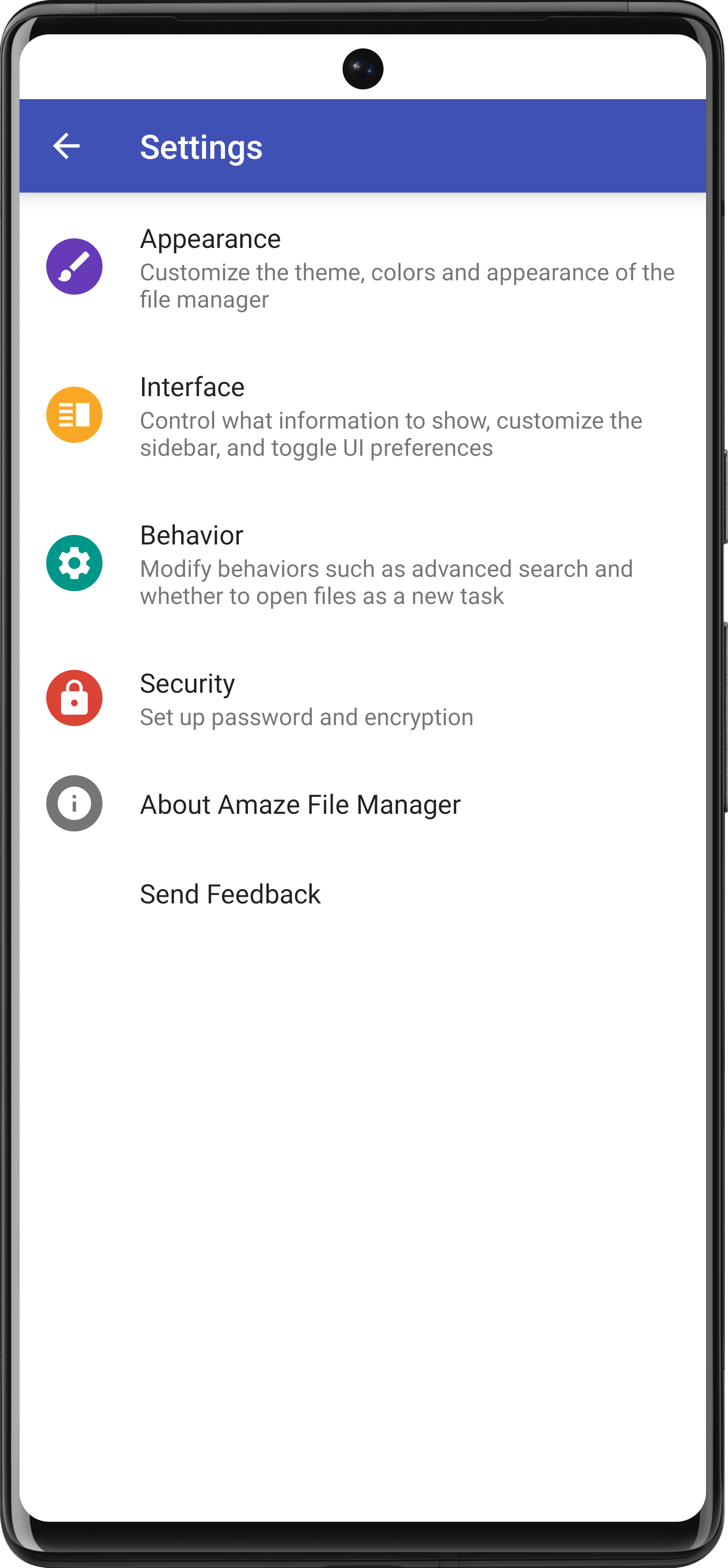 Amaze File Manager screenshot 5