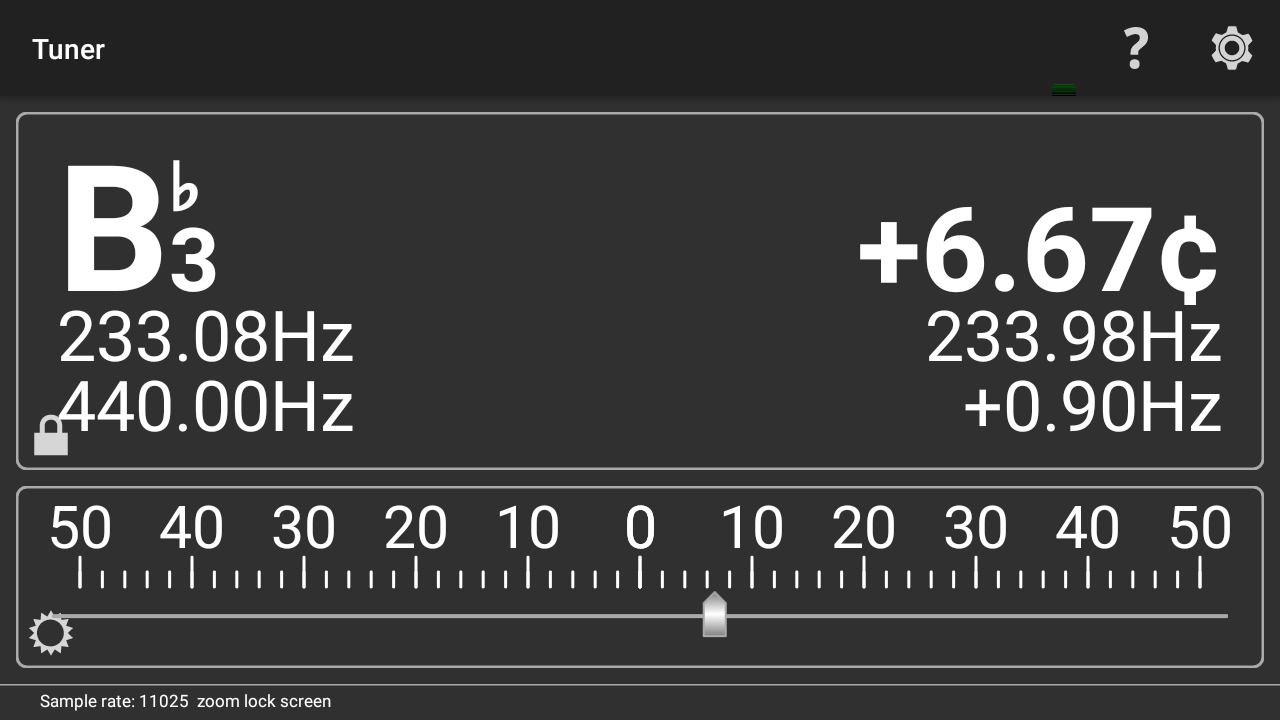 Tuner screenshot 2