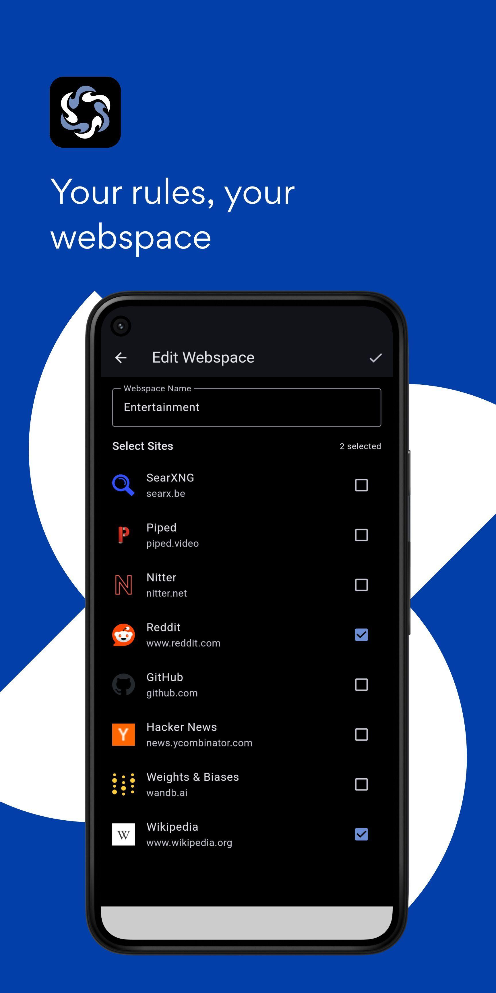 WebSpace screenshot 4