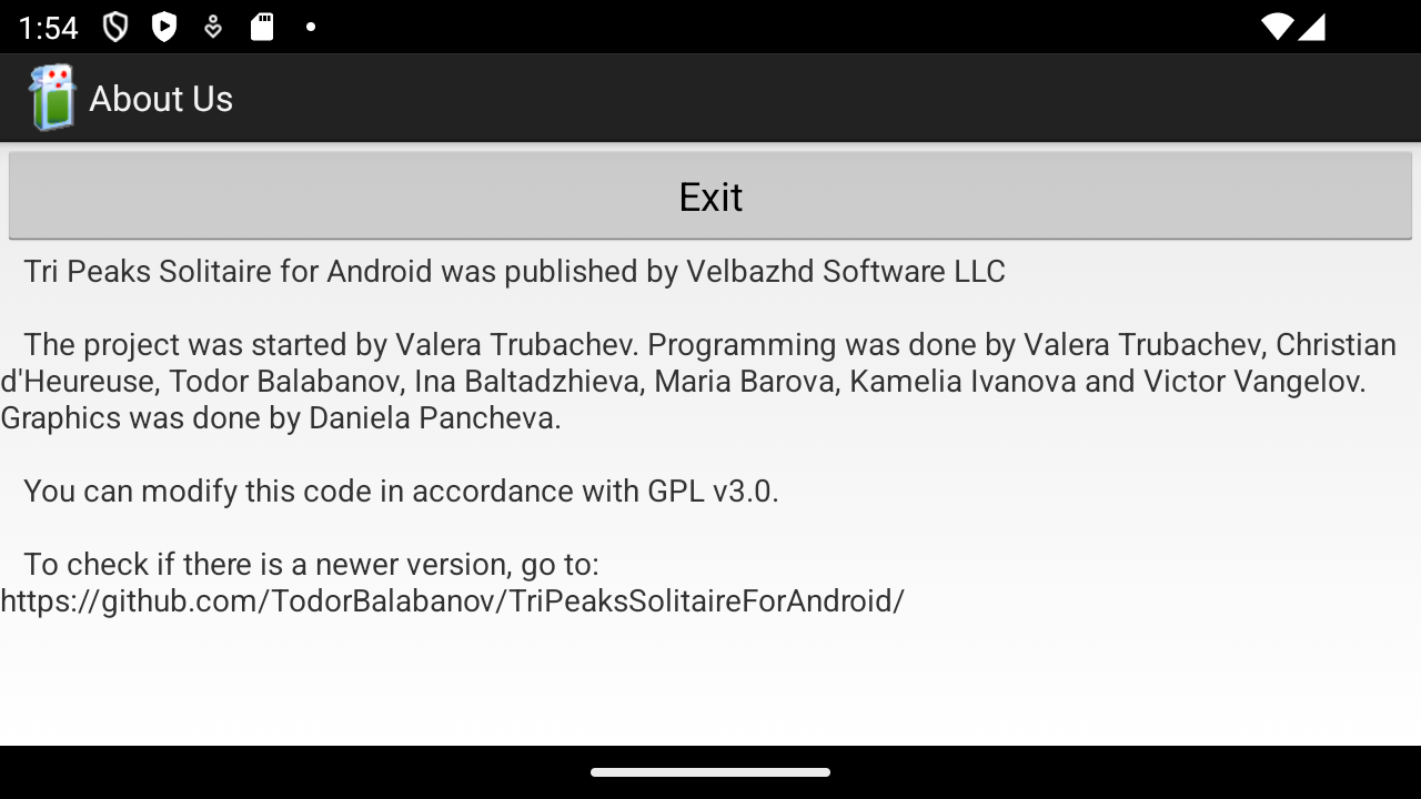 Tri PeaksSolitaire for Android screenshot 2